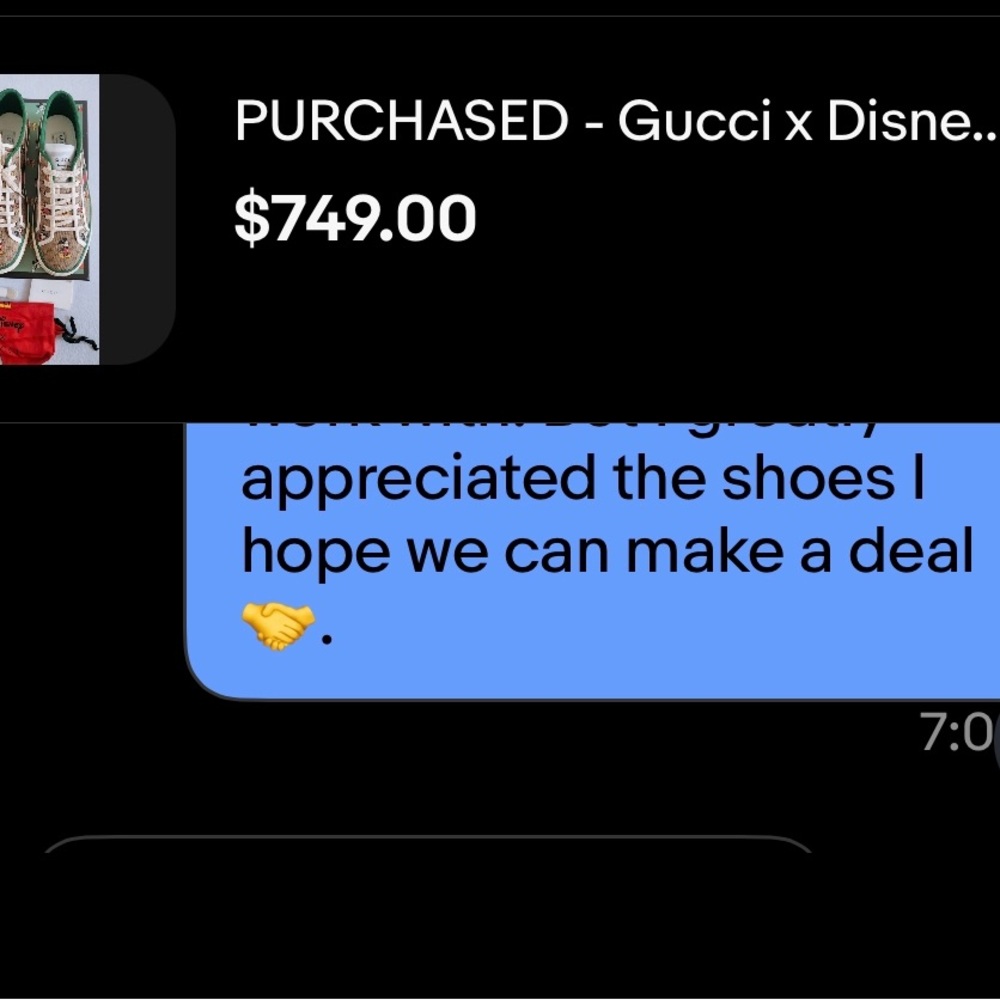 New Gucci x Mickey 1977 tennis